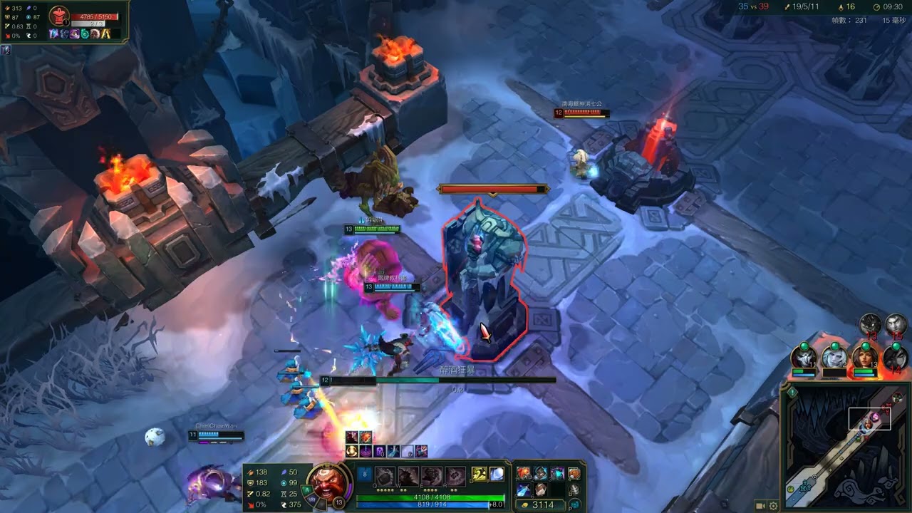 LOL隨機單中 : 大混戰  奪命飛踢酒桶獨木難支