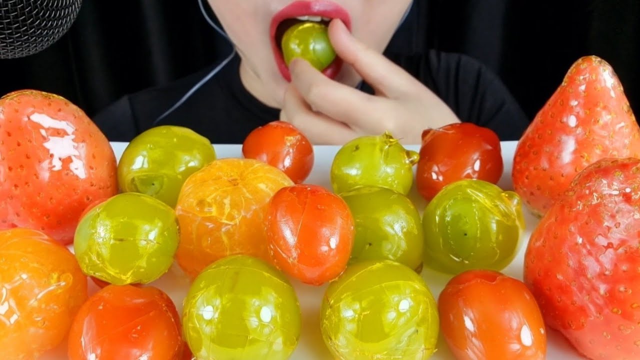 ASMR 탕후루 요리먹방~ Tanghulu eating show eating sound 糖葫芦