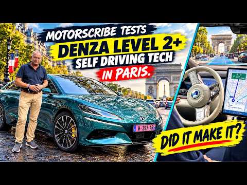 Testing Denza self-driving technology in central Paris | Did it survive the chaos?