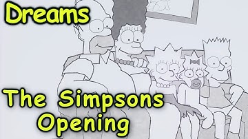 The Simpsons Opening made in Dreams. PS4.
