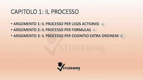 Quali sono le fasi del processo romano?