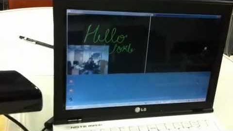 Kinect based Finger Tracking