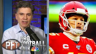 Chiefs' Patrick Mahomes should be motivated by NFL Top 100 spot | Pro Football Talk | NBC Sports