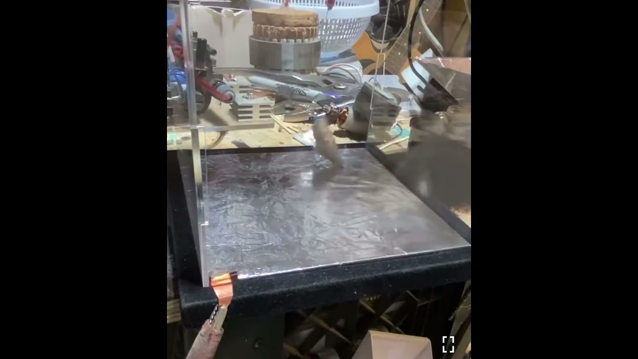 Electric Tornado: Biefeld–Brown Effect in Action!