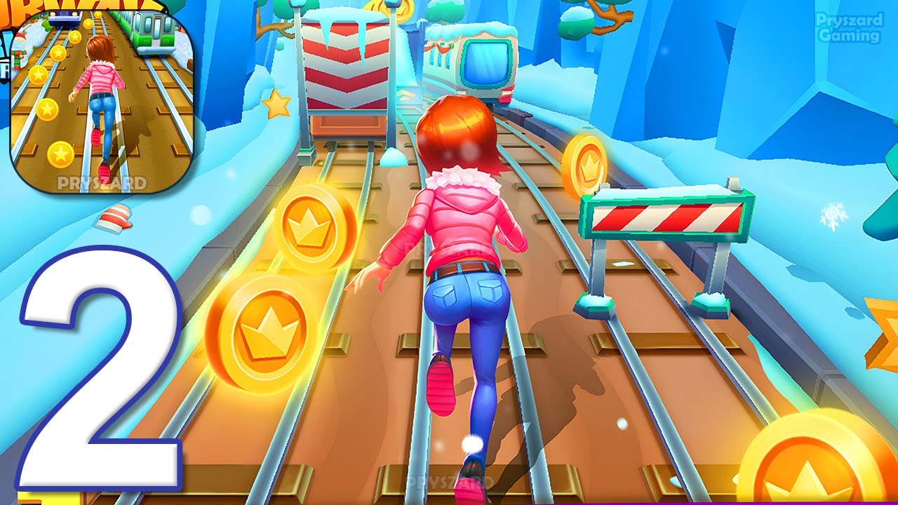 Subway Princess Runner - Gameplay Walkthrough Part 2 - Princess Subway Surfers (iOS, Android)
