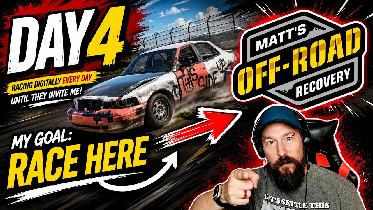 Can a Youtube gamer get invited by  @MattsOffRoadRecovery   ? | Day 4