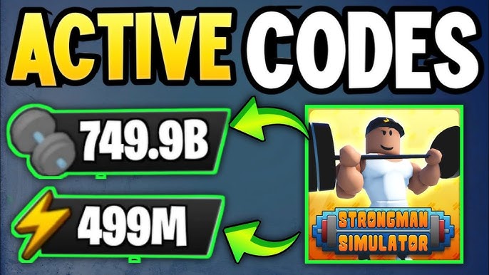 All Roblox Strongman Simulator codes in December 2023: Free Energy