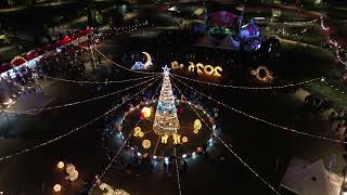 Bursa Yeni Yıl Meydanında Yılbaşı Coşkusu