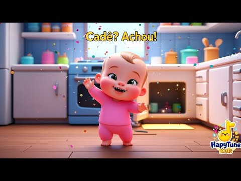O Bebê TAVA NO ARMÁRIO! 😱👶💖 Cadê? Achou! (Música Infantil) | Happy Tune Kids