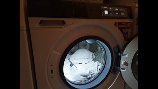 Miele W2 Nova Edition WQ1000WPS - Bedding 75 Prewash and 2 extra rinses (full cycle)