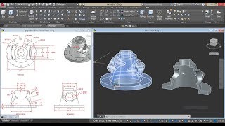 Mechanical exercise✦Autocad 3D✦Pipe Bracket