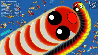 Germany Worm Vs Alaska Big Worm || Worms Zone Best Gameplay # 101 screenshot 5