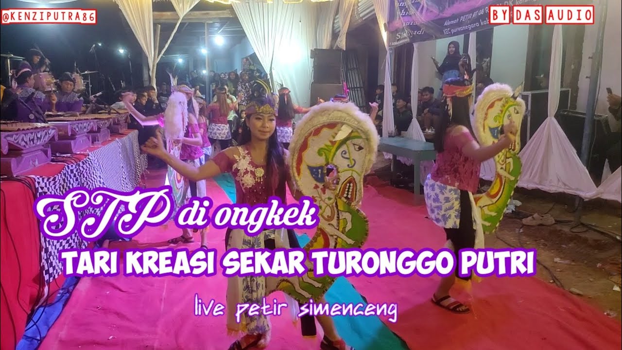STP Sekar Turonggo Putri tari kreasi ongkek kanan kiri live petir sembir simenceng 