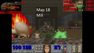 Final Doom: TNT Evilution. Map 18 Ultra Violence 100% with commentary