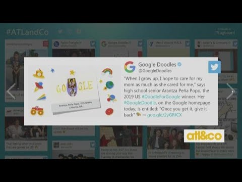 Arantza Peña Popo — Congratulations to Georgia teen Arantza Pena Popo on winning Doodle for Google