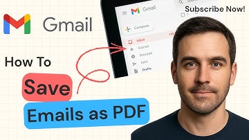 How to Save Emails as a PDF in Gmail | 2025 Guide