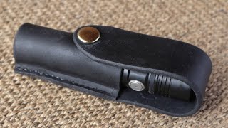 DIY making a Holster for a Flashlight