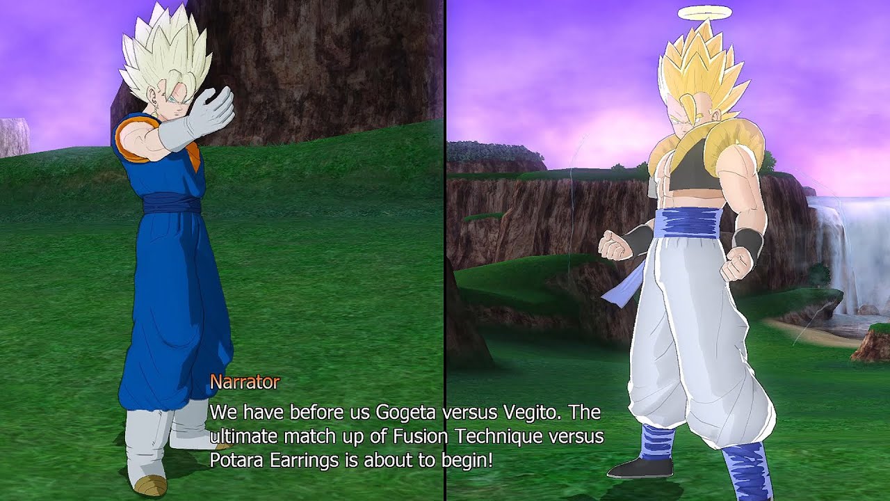 Vegito Meets Gogeta | Dragon Ball: Raging Blast