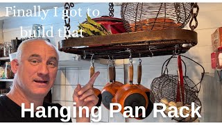 Finally I get to build our Hanging Pan Rack!  EP 136