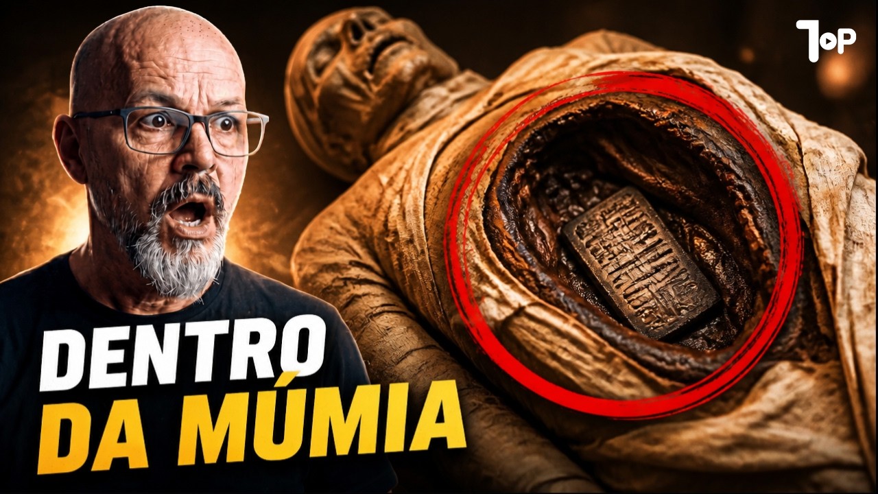 Abriram uma múmia de 1.600 anos e o que estava no abdômen dela mudou a história