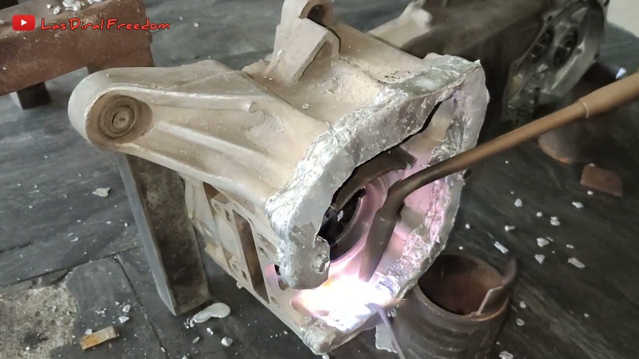 Crankcase beat  yang memaksa #lasaluminium #lasdiralfreedom