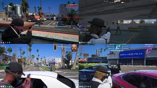 Gangs Get In a Huge Shootout With Cops After CG's Verdict (Multi POV) | NoPixel 4.0 GTA RP