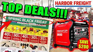 TOP 25 Harbor Freight Tool Deals Spring Black Friday Sale April 2026!