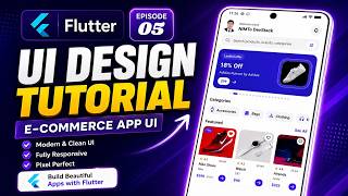 Build a Beautiful E-Commerce App UI in Flutter | Episode 05