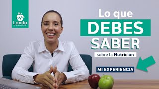 Quieres estudiar NUTRICION DEBES SABER ESTO MI EXPERIENCIA en la CARRERA CLASE 1