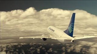 Garuda Indonesia Flight 421 - Landing Animation