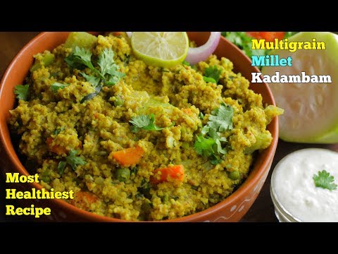 Multi Grain Millet Kadambam | Kadambam Recipe in Telugu | Healthiest Recipe