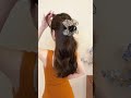 4通りの使い方！バタフライクリップで、背影の気質UP！#クリップ #ヘアアレンジ #ヘアアクセサリー #hairaccessories #hairaccessory #hairclip #髪飾り