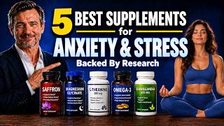 5 Supplements That Actually Work For Anxiety & Stress (Backed By Research)