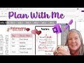 2025 February Plan With Me in OneNote