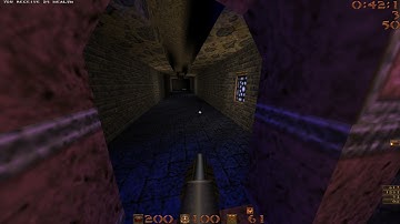 Quake - 3-player Easy 100% of e4m3 by Elgu, Chambers & Sphere in 0:43 (3s improvement)