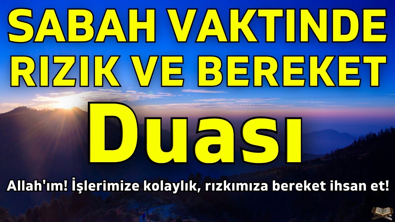 Bu Ramazan Sabahı Dinle! Af, Huzur, Zenginlik ve İlahi Koruma Duası