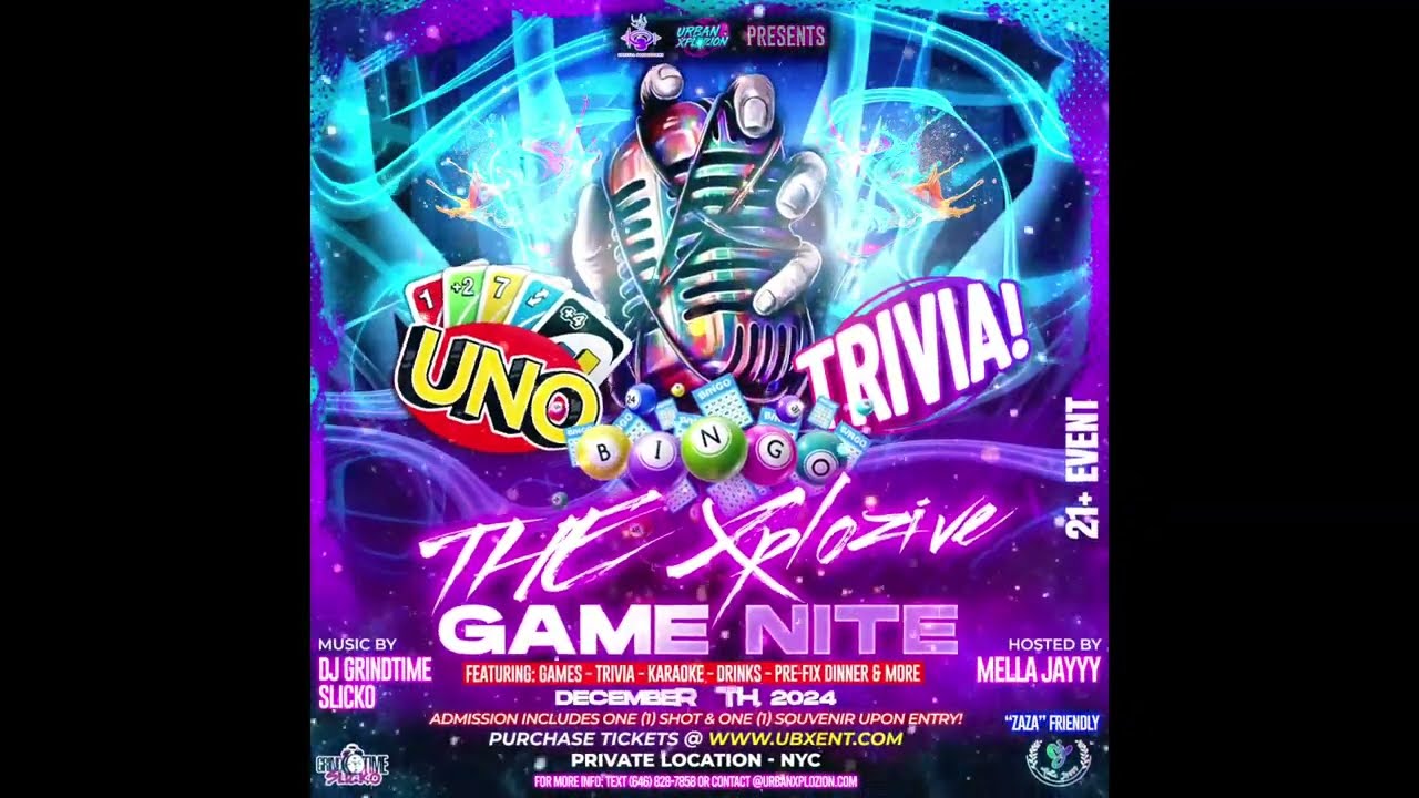 The XPLOZIVE Game Nite