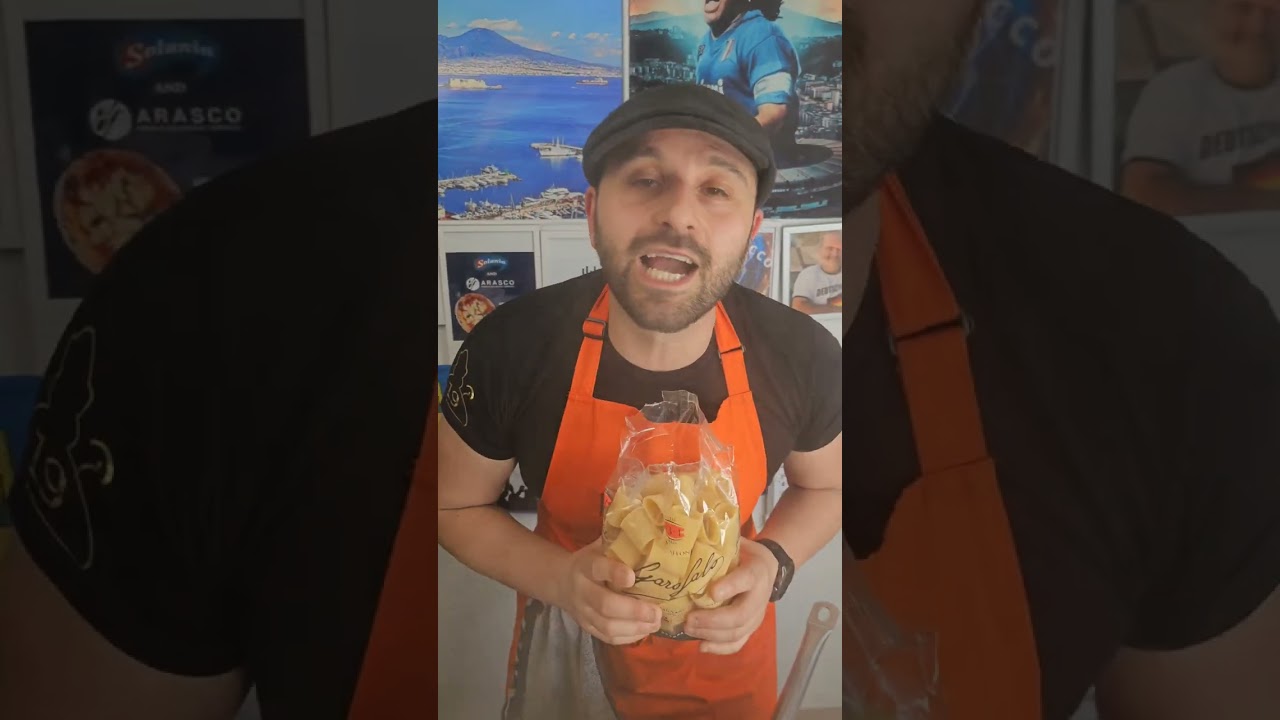 Paccheri alla rana pescatrice