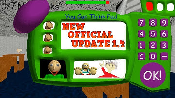 NEW OFFICIAL UPDATE 1.4 - Baldi