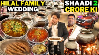 HILAL FAMILY WEDDING SHAADI 2 CRORE KI 4000 kg MUTTON CHICKEN MAKING AT DELHI