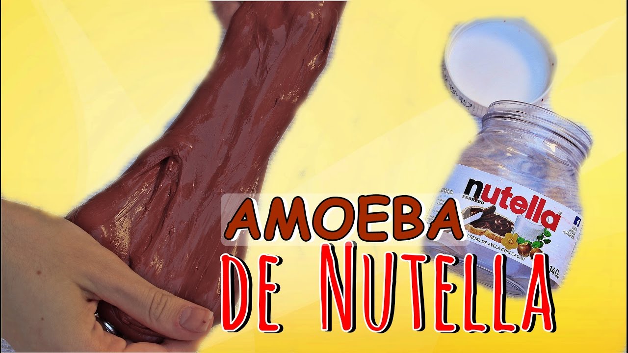 AMOEBA/GELECA  DE NUTELLA    -  * não comestível *