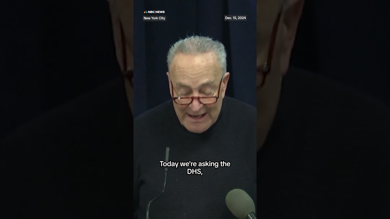 Chuck Schumer pushes for new technology to address drone sightings Chuck Schumer pushes for new technology to address drone sightings