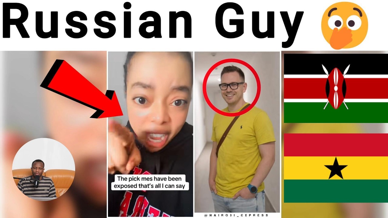 Разгневанная кенийская женщина после интимной связи с русским мужчиной обвиняет в этом кенийских ...