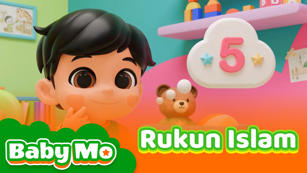 🎵 BABY MO - Rukun Islam | Lagu Anak Islami Ceria | Belajar Rukun Islam Ada Lima