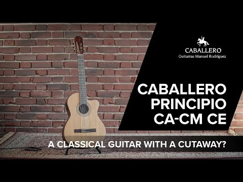Класична гітара зі звукознімачем CABALLERO by MANUEL RODRIGUEZ PRINCIPIO CA-CM CE, видео 1