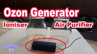 3V Ionizer Ioniser Ion Anion Generator Air Purifier ide kreatif DIY