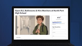 'Ridiculous:' Petition calls on North Port High School to unlock bathrooms