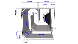 [PLAN]SCOOP BOX MINI 15 INCH | SPEAKER BOX 15 INCH SUBWOOFER