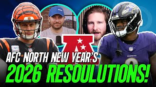2026 New Year's Resolutions for Every AFC North Team | PFF NFL Show
