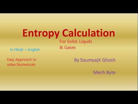 Entropy Calculation
